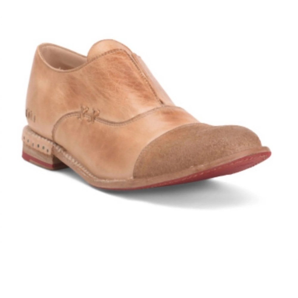BED|STU NEW Women’s Rose Slip on Loafer size 9 Bone Dip Dye